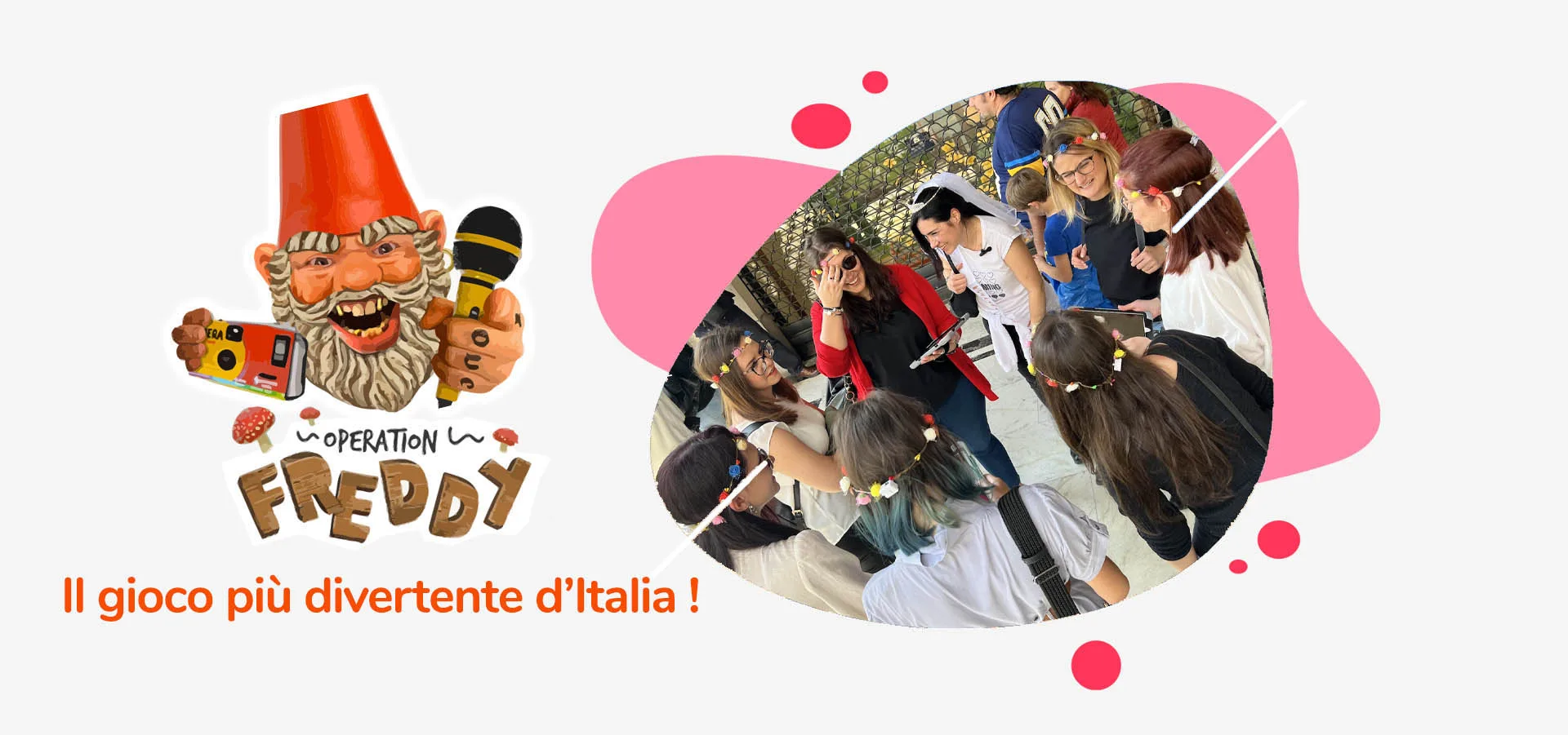 Addio al nubilato, caccia al tesoro, nella tua città - Operazione Freddy Addio al nubilato, caccia al tesoro, nella tua città - Operazione Freddy